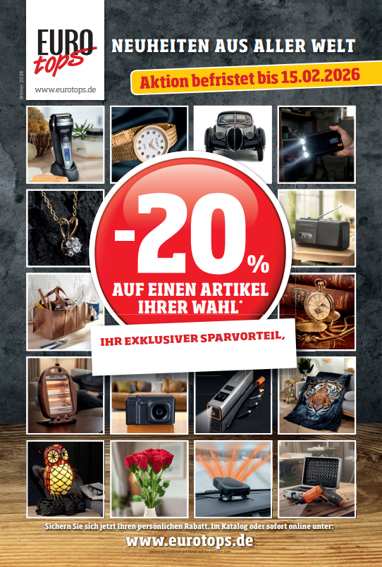 EUROtops - Neuheiten aus aller Welt