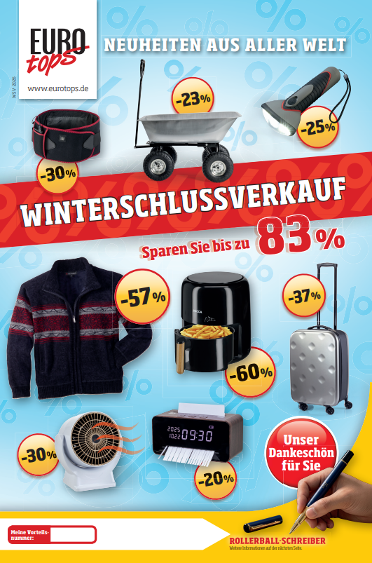 EUROtops - Neuheiten aus aller Welt