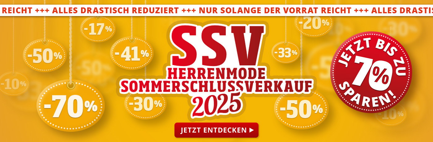 SSV 2025 für Herrenmode