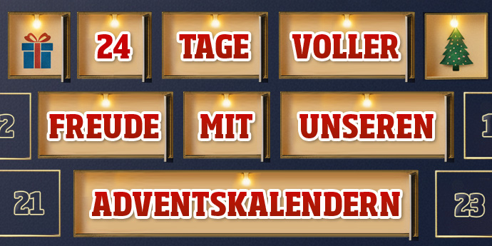 Adventskalender bei EUROtops entdecken