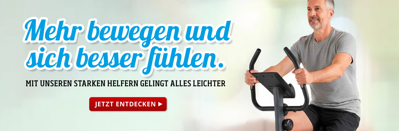 Mehr bewegen und sich besser fühlen - Jetzt entdecken