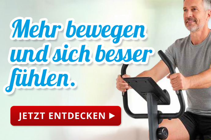 Mehr bewegen und sich besser fühlen - Jetzt entdecken