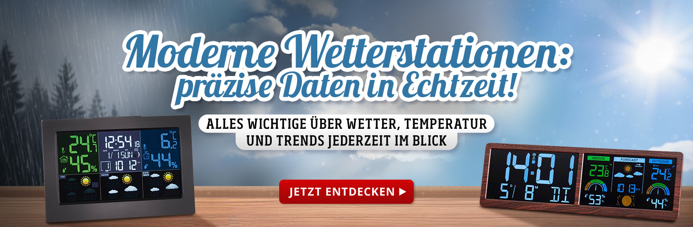 Moderne Wetterstationen: Alles Wichtige über Wetter