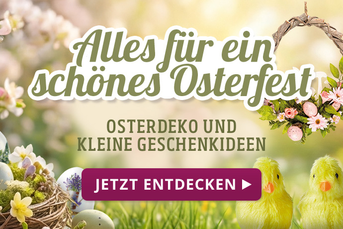 Osterdeko und Geschenke bei EUROtops