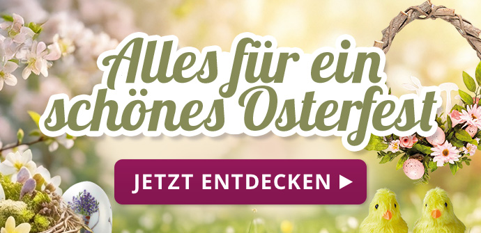 Osterdeko und Geschenke bei EUROtops