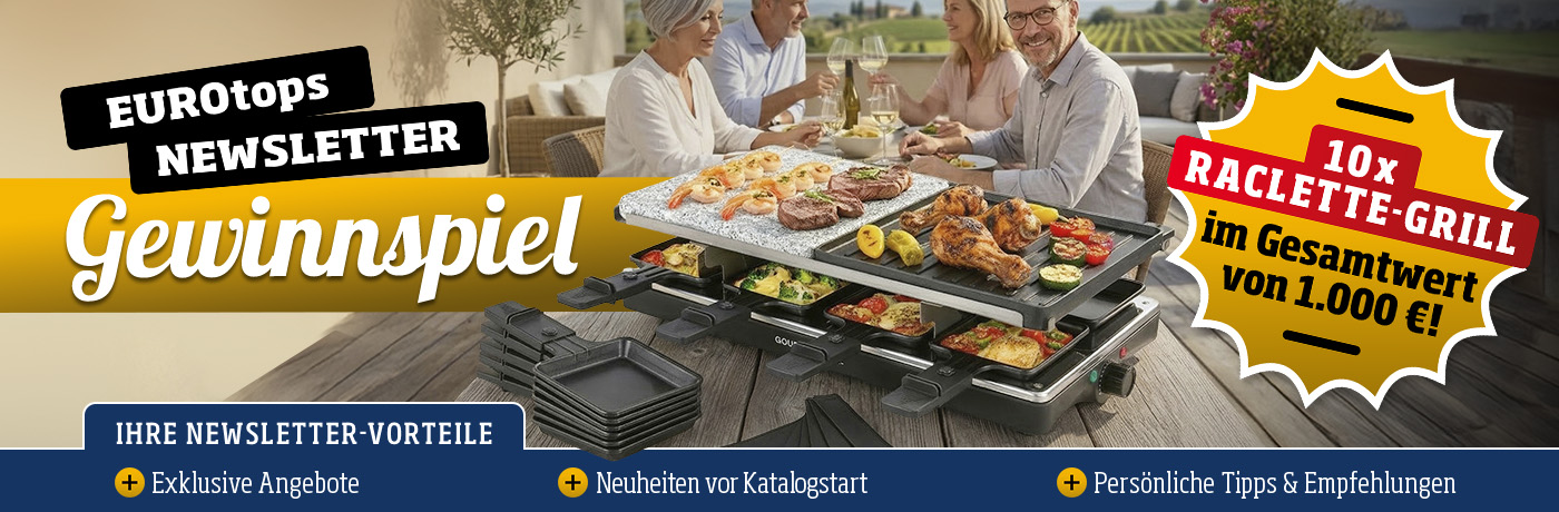 EUROtops Newsletter-Gewinnspiel