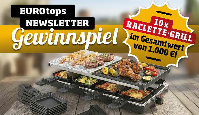 EUROtops Newsletter-Gewinnspiel
