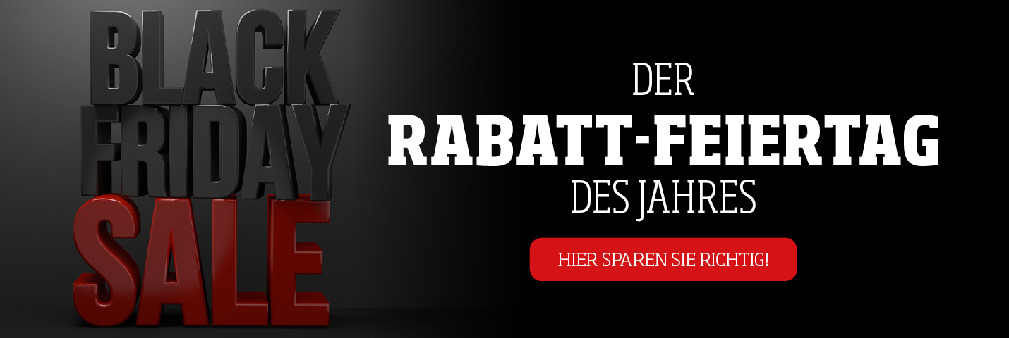 Black Friday - Rabatt-Feiertag