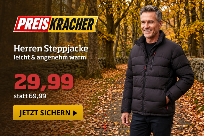 Preiskracher - Herren Steppjacke
