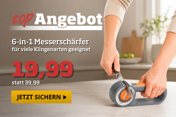Topangebot - 6-in-1 Messerschärfer