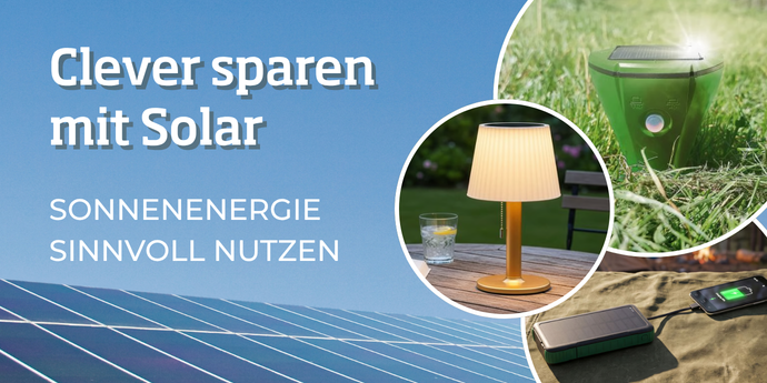 Clever sparen mit Solar