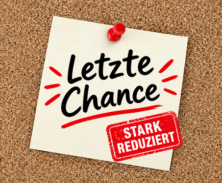Reduzierte Restposten nur solange der Vorrat reicht