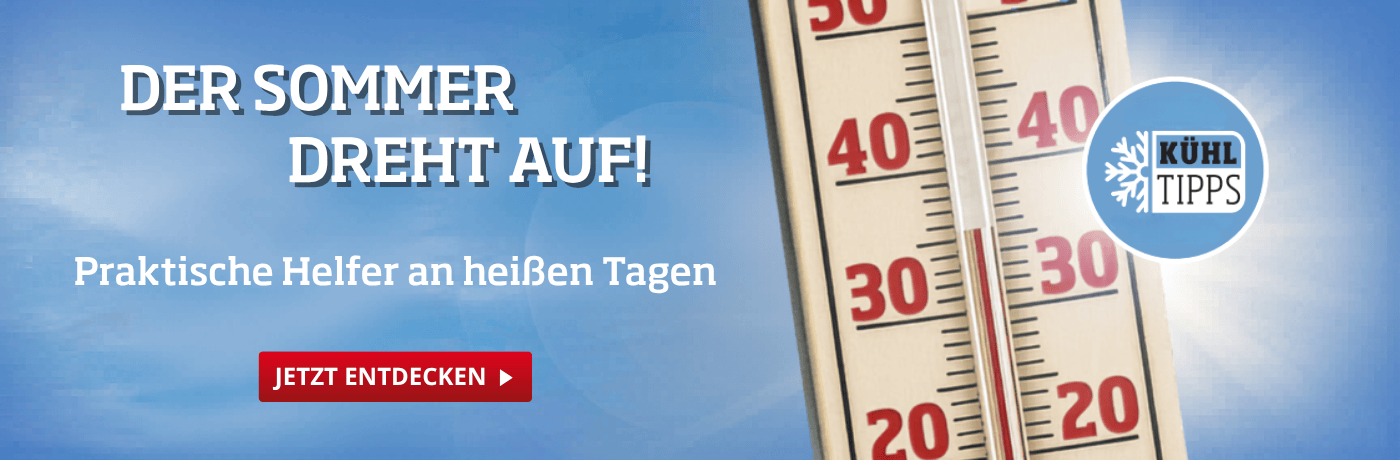 Kühltipps - Praktische Helfer an heißen Tagen