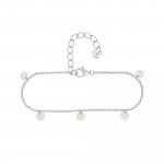 Armband 925 Silber rhodiniert Anhänger Plättchen günstig online kaufen