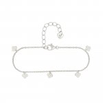 Armband 925 Silber rhodiniert Anhänger Kleeblatt günstig online kaufen