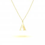 Anhänger mit Kette 925-Sterling Silber Glänzend vergoldet 45cm günstig online kaufen