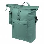 Fahrrad-Umhängetasche Brooklyn MIK Hooks,silbergrün günstig online kaufen