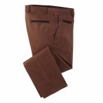 Baumwollhose mit Kontrast günstig online kaufen