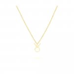 Anhänger mit Kette 925-Sterling Silber vergoldet Glänzend 42cm Stier günstig online kaufen