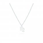 Anhänger mit Kette 925-Sterling Silber Glänzend 42cm Jungfrau günstig online kaufen