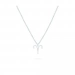 Anhänger mit Kette 925-Sterling Silber Glänzend 42cm Widder günstig online kaufen