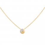 Kette 925 Silber vergoldet Yin & Yang Zirkonia günstig online kaufen