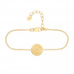 Armband 925 Sterling Silber Topas Tattoo Motiv rund günstig online kaufen