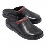 Klassische Leder Pantolette günstig online kaufen