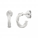 Creolen 925 Sterling Silber twisted small günstig online kaufen