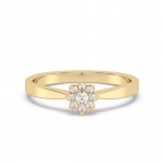 Ring 585 Gelbgold mit im Labor gezüchteten Diamanten günstig online kaufen