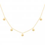 Halskette 925 Silber vergoldet mit Muschel Anhängern günstig online kaufen