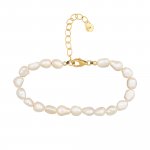 Armband 925 Sterling Silber vergoldet Perlen günstig online kaufen