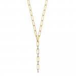 Kette 925/- Sterling Silber vergoldet Zirkonia günstig online kaufen