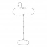 Handkette 925 Silber rhodiniert mit Zirkonia günstig online kaufen