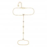 Handkette 925 Silber vergoldet mit Zirkonia günstig online kaufen