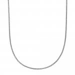 Halskette Weißgold 585 Panzerkette mit einer Länge von 45/42cm günstig online kaufen