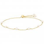 Armband 925/- Sterling Silber vergoldet 8 SWP günstig online kaufen