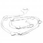 Anhänger mit Kette 925 Sterling Silber Glänzend Perlmutt weiß günstig online kaufen