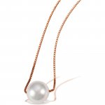 Kette 375 Rotgold Akoya Zuchtperle weiß günstig online kaufen