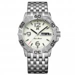 Herren Armbanduhr Edelstahl Satiniert 22cm günstig online kaufen