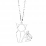 Anhänger mit Kette 925 Silber rhodiniert Katze günstig online kaufen