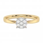 Ring 585 Gelbgold mit im Labor gezüchtetem Diamanten günstig online kaufen