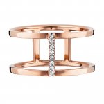 Ring 925/- Sterling Silber rotvergoldet Topas günstig online kaufen