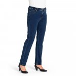 5-Pocket Jeans, dkl-blau 40 günstig online kaufen