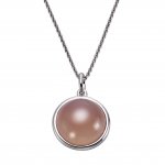 Anhänger mit Kette 925 Silber Rosenquarz günstig online kaufen