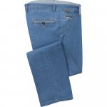 Leichte Jeans mit Kontrasten günstig online kaufen
