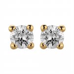 Ohrstecker 585/- Gelbgold glanz 2 Brill. 0,10 ct. H/P2 günstig online kaufen