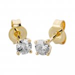 Ohrstecker 585/- Gelbgold 2 Brill. 0,50ct. H/P2 günstig online kaufen
