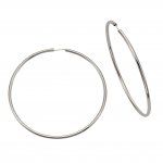 Creolen 925 Silber rhodiniert 6,0cm günstig online kaufen