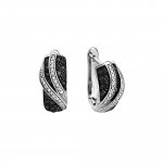 Creolen 925 Sterling Silber rhodiniert Zirkonia günstig online kaufen